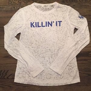 University of Kentucky Long sleeve burnout crew